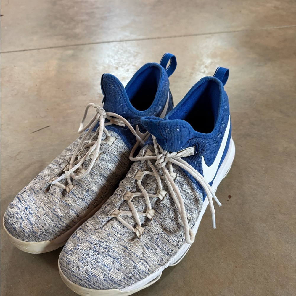 Nike Zoom KD 9 Blue and White